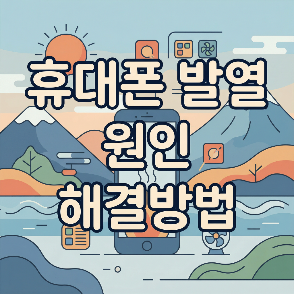 휴대폰 발열 심한 이유 프로세서 과부하 충전 중 발열 배경 앱 문제 스마트폰 과열 원인 배터리 수명