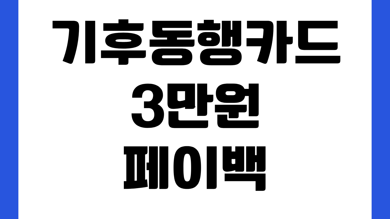 기후동행카드 3만원 페이백 신청 방법 티머니 카드&페이 홈페이지 바로가기